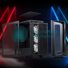 Компьютерный корпус ADATA XPG CRUISERST черный Mid-Tower, Micro-ATX, Mini-ITX, Standard-ATX