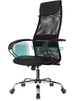 Кресло Бюрократ CH-607BS черный, сетка