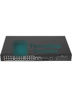 Коммутатор Dahua DH-PFS4226-24ET-240 управляемый