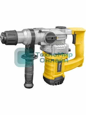 Перфоратор, 1050Вт, патрон SDS-PLUS, диаметр сверления 30мм, KOLNER KRH 1050С, 3 режима, энергия удара 5,5Дж, число оборотов на холостом ходу 800об/мин, число ударов 4200уд/мин, кабель 2м, глубинометр (набор оснастки, кейс)