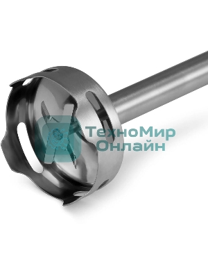 Блендер погружной Domfy DSM-HB401 серебристый/черный, 1500 Вт, плавная регулировка, турбо