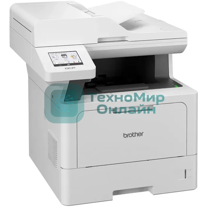 МФУ лазерное Brother DCP-L5510DW, А4, ч/б, печ. 48 стр/мин., скан. до 20 стр./мин., 1200x1200 dpi, Ethernet, USB, Wi-Fi