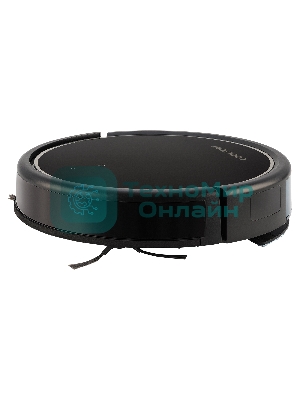 Робот-пылесос Coolfort CF-3200 черный, 2600 мAч Li-Ion, уборка сухая/влажная, пылесборник контейнер 0.3 л