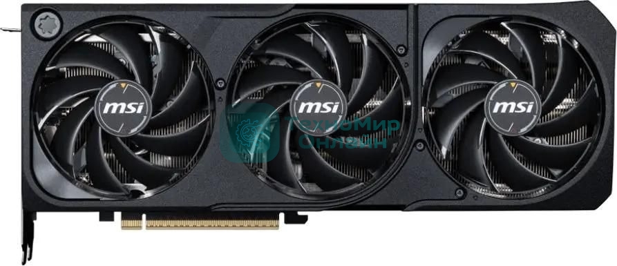 Видеокарта MSI PCI-E RTX 5070 12G SHADOW 3X OC NVIDIA GeForce RTX 5070 12Gb 192bit GDDR7 2542/28000 HDMIx1 DPx3 HDCP Ret