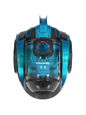 Пылесос Starwind SCV5630 бирюзовый/черный, 350/2000 Вт, уборка сухая, пылесборник контейнер 2.5 л