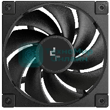 Вентилятор для корпуса DEEPCOOL FD12 черный, 120 мм, 2050 об/мин, 27.6 дБ, 4 pin