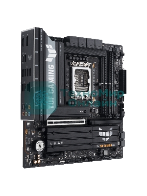 Материнская плата ASUS TUF GAMING B860M-PLUS, LGA 1851, Intel B860, 4xDDR5, 4xSATA, 3xM.2, 1xPCIe 5.0 x16, 1xPCIe x4, 1xUSB-C, 4xUSB-A 3.2 Gen 1, 2xUSB-A 3.2 Gen 2, 1xHDMI, 1xDP, 1x2.5Gb LAN, 7.1, mATX