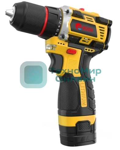 Дрель-шуруповерт Edon AD-16BL, 16 В, 2 Ач, 50 Нм, бесщеточный