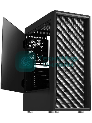 Компьютерный корпус ZALMAN T7, ATX, черный, WINDOW, 2xCOMBO (3.5