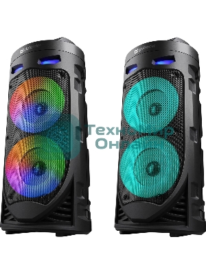 Портативная колонка Defender 16W черный CRASHBOOM