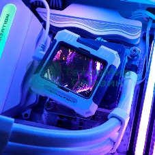 Водяное охлаждение для процессора Thermalright Frozen Warframe 420 ARGB (420мм, LED, White, ARGB/Fans: 3x140мм, 88.7CFM, 29.8dBA, 1750RPM/Pump height 60мм, 23dBA, 3000RPM, Rad thickness 27мм/S: 1851, 1700, 1200, 115X, 2011, 2066, AM5, AM4)