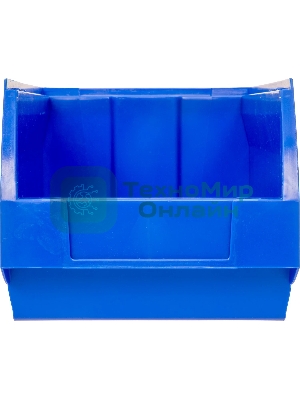 Ящик сплошной ТАРА.РУ Verona 5002 синий 250х150х130мм PP 10035