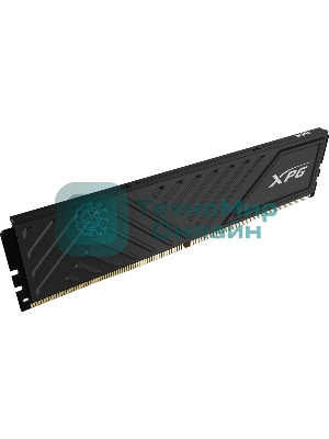Оперативная память XPG Gaммix D35, DDR4, 8GB (1x8GB), 3200MHz, CL16, UDIMM, с радиатором, черный