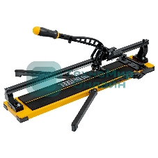 Плиткорез рельсовый Denzel 600х16мм, каретка на подш., стальная станина, усил. рукоятка-пенал