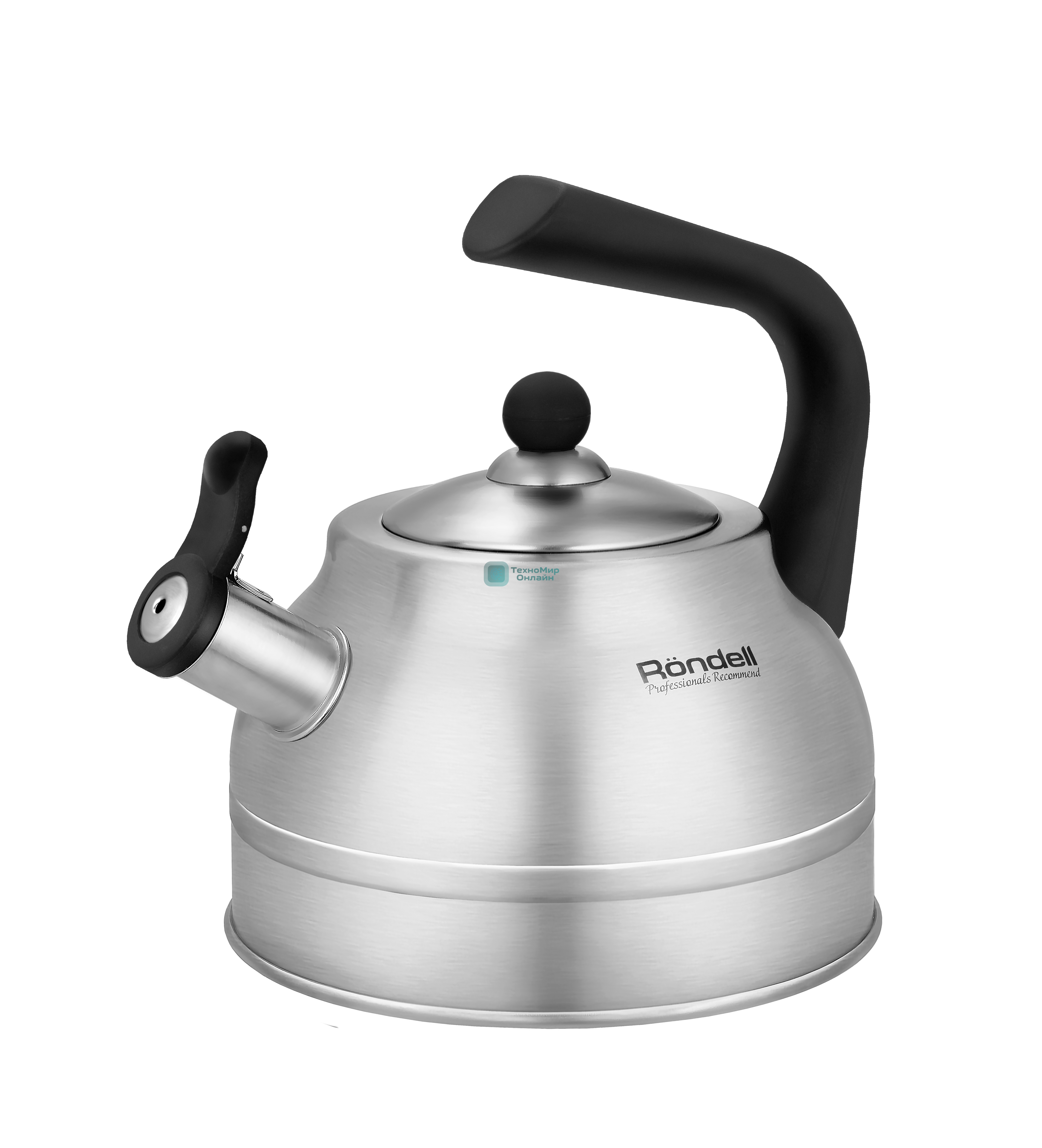 Чайник металлический Rondell Frank RDS-1861 2.8 л, стальной