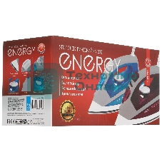 Утюг Energy EN-328 голубой, 2000 Вт, 18 г/мин, 220 мл