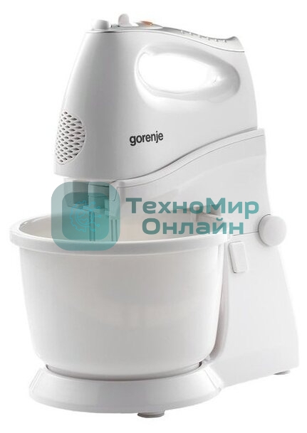 Миксер Gorenje M450WS, 450 Вт,, 5 скоростей, белый