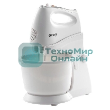 Миксер Gorenje M450WS, 450 Вт,, 5 скоростей, белый