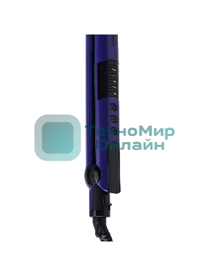 Выпрямитель для волос Polaris PHS-2405К фиолетовый, 25 мм, 230 °C, 5 режимов