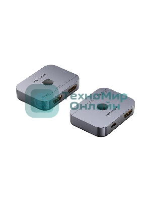 Переключатель - разветвитель Vention HDMI v2.1 двунаправленный 2x1/1x2