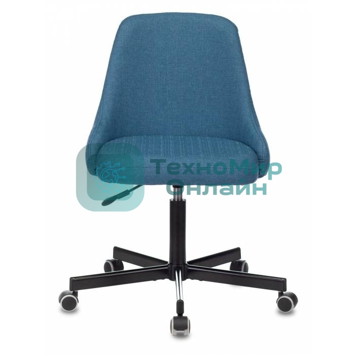 Кресло компьютерное Бюрократ CH-340M сердитое море 38-415, крестовина металл