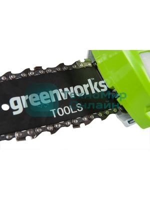 Высоторез/Сучкорез аккумуляторный (2000107) GreenWorks G-24 G24PS20, 24V, 20 см, без АКБ и ЗУ