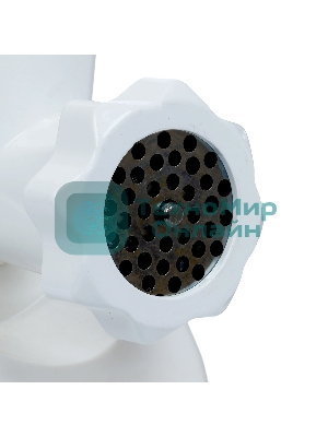 Мясорубка электрическая Белвар КЭМ-П2У-302-07 белый, 1500 Вт, 0.4 кг/мин, реверс, насадки - 3