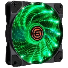 Вентилятор для корпуса LED 12LG15 (зеленый) (108309)