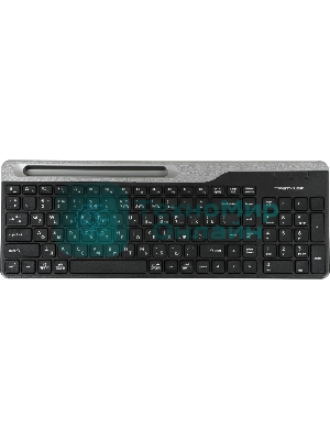 Клавиатура беспроводная A4Tech Fstyler FBK25, USB, Bluetooth/Радиоканал, черный/серый