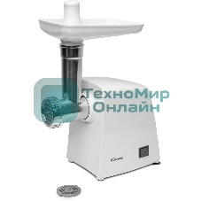 Мясорубка электрическая Candy CG-100 белый, 900 Вт, 2.2 кг/мин, реверс, защита от перегрузки, насадки - 4
