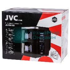 Аэрогриль JVC JK-MB105 черный, 3400 Вт, 12 л, сенсор, 10 программ