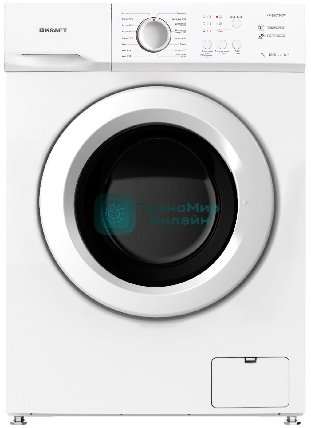 Стиральная машина Kraft KF-ENC 7105 W