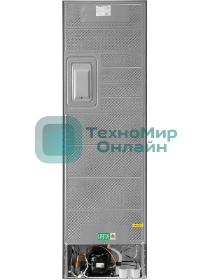 Холодильник Maunfeld MFF200NFSE нержавеющая сталь двухкамерный 271/106л морозилка снизу