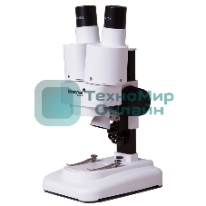 Микроскоп Levenhuk 1ST бинокуляр 20x белый/черный