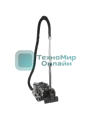 Пылесос Endever Skyclean VC-670 серый/синий, 420/2100 Вт, уборка сухая, пылесборник контейнер 3 л