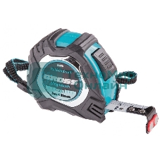 Рулетка Gross Magnetisch, 3 м х 16мм, обрезин. корпус, автоматич. фиксация, нейлон. покр., магн. зацеп