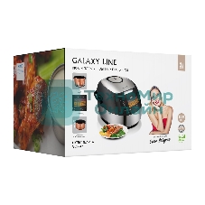 Мультиварка Galaxy Line GL 2649 черный, объем 5 л, 1100 Вт, 17 программ