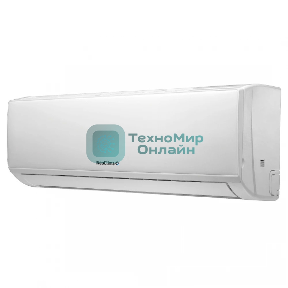 Кондиционер сплит-система настенного типа Neoclima NS/NU-HAL09FWI32 инвертор, 9000 BTU, 25 м², 24 дБ, охлаждение, обогрев, осушение, белый
