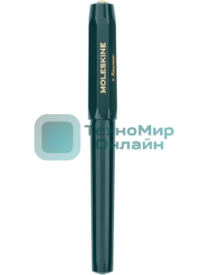 Ручка шариковая Moleskine Kaweco (KAWBALLPENGRN) т.зеленый d=1мм син. черный подар.кор.