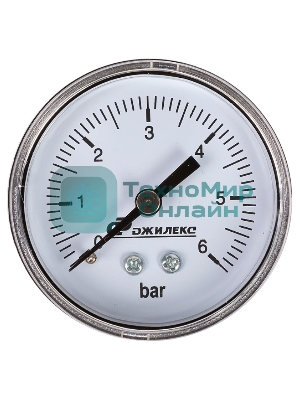 Манометр ДЖИЛЕКС МDА 50/6 - 1/4