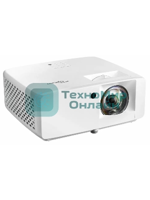 Лазерный проектор Optoma ZH350ST DLP; FULL HD (1920*1080); 3500 lm; 300000:1; 0,496:1; 2xHDMI; 1xAudio 3.5m; USB-A power 1.5A;RS232; RJ45; 15W; 32dB; 3 кг; белый