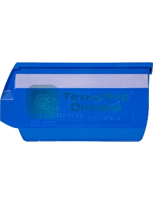 Ящик сплошной ТАРА.РУ Verona 5002 синий 250х150х130мм PP 10035