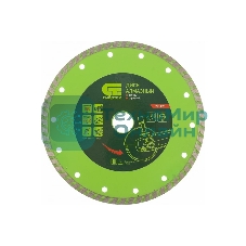 Диск алмазный Сибртех отрезной Turbo, 180 х 22,2 мм, сухая резка