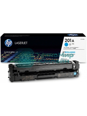 Тонер Картридж HP 201A CF401A голубой для HP CLJ Pro M252/M277 (1400 стр.)