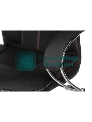 Кресло Бюрократ CH-608SL/ECO черный, экокожа