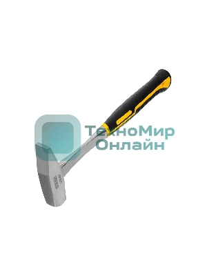 Молоток слесарный Denzel 600 г цельнометаллический, двухкомпонентная рукоятка