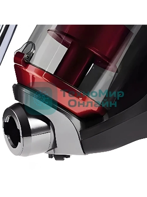 Пылесос Kelli KL-8024 красный, 450/2600 Вт, уборка сухая, пылесборник контейнер 3.5 л
