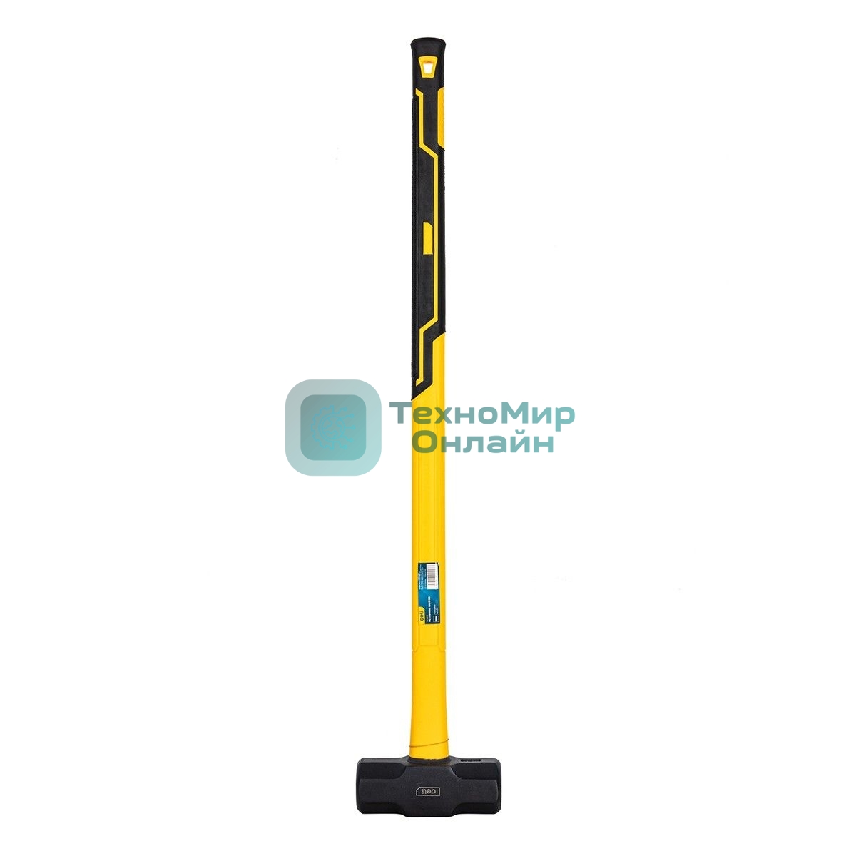 Кувалда Deli DL6912 3600гр Рукоятка из высокопрочного стекловолокна