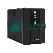 Источник бесперебойного питания ExeGate EP285596RUS SpecialPro UNB-650.LED.AVR.C13.RJ.USB 650VA/360W, LED, AVR, 4*IEC-C13, RJ45/11, USB, черный