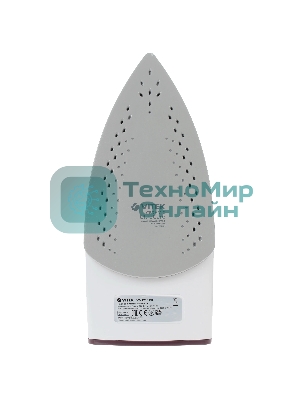 Утюг Vitek VT-1215 (PK) максимальная 2400 Вт.Подошва Ceramic Ultra Care.
